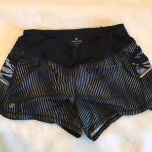 Athleta running shorts